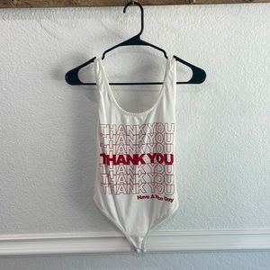 Free people body suit size small